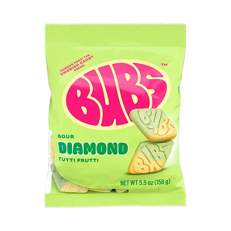 BUBS SOUR DIAMOND TUTTI FRUTTI