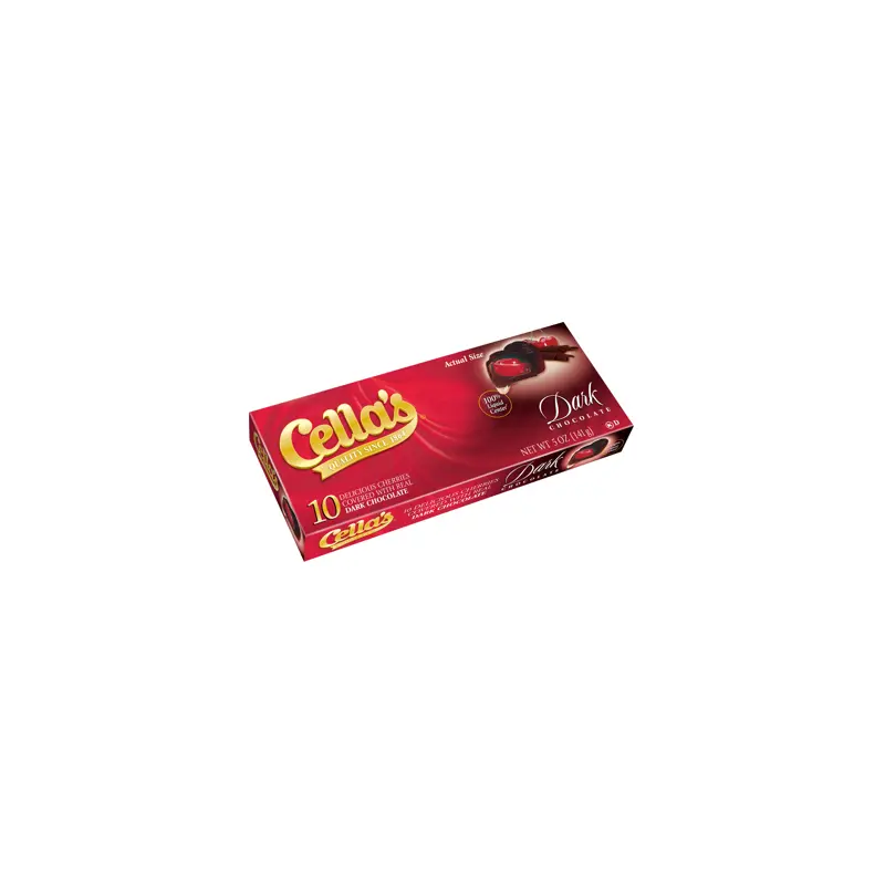 CELLA'S DARK CHOCOLATE CHERRIES