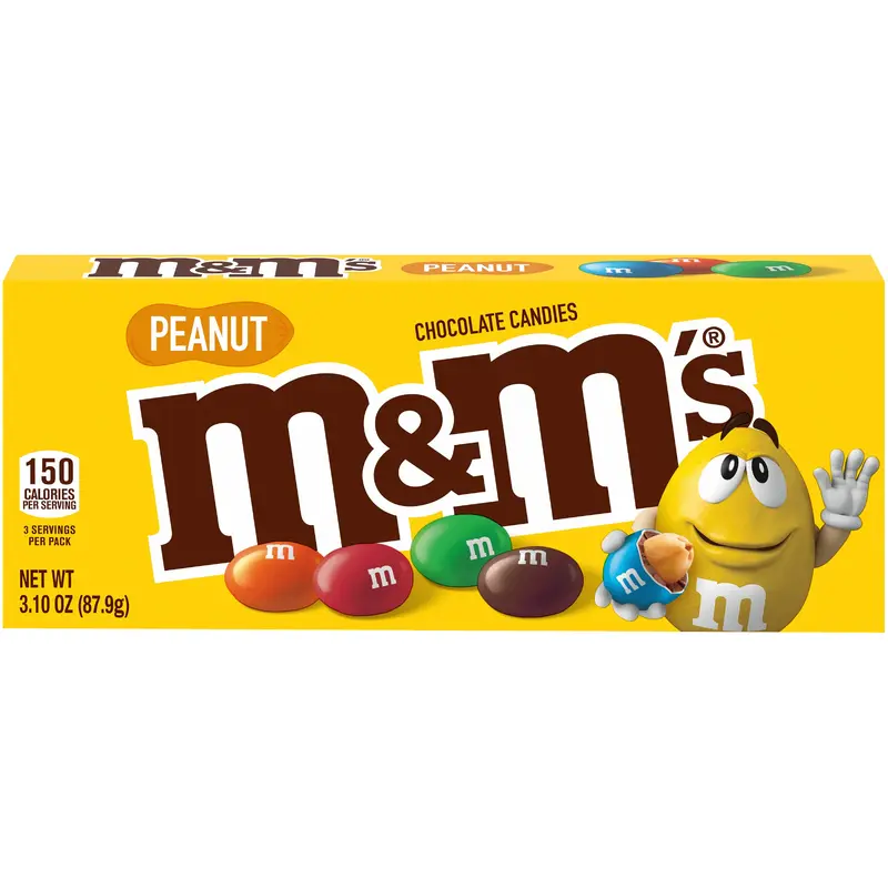 M&M'S PEANUT THEATER BOX