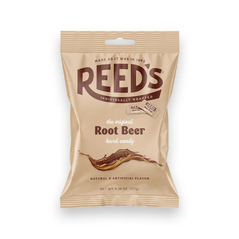 REED'S ROOT BEER PEG BAGS