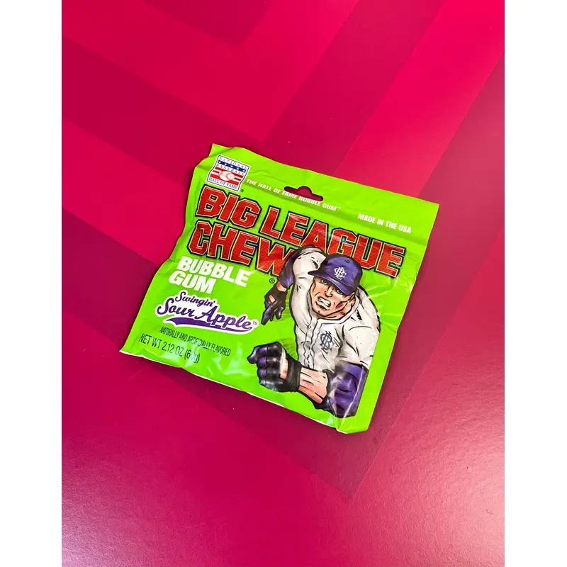 Big League Chew Swingin' Sour Apple: A Home Run for Sour Candy Lovers!