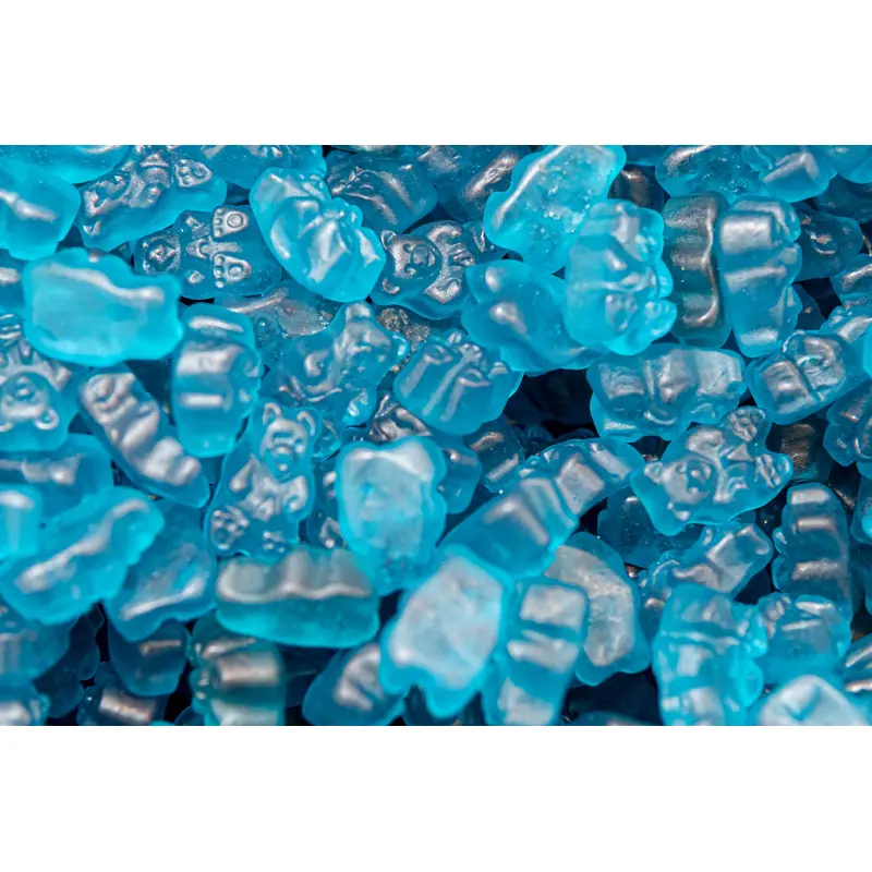 Wholesale Blue Raspberry Gummy Bears