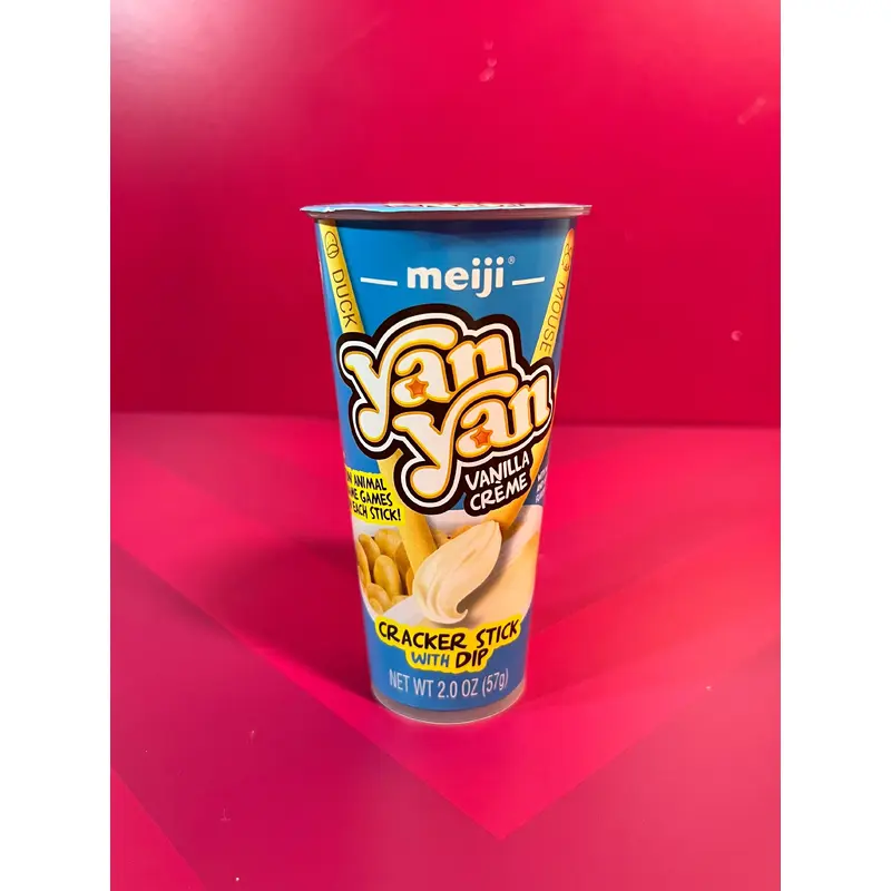 Yan Yan Vanilla Crme Cracker Sticks with Dip: A Creamy Snacking Bliss!