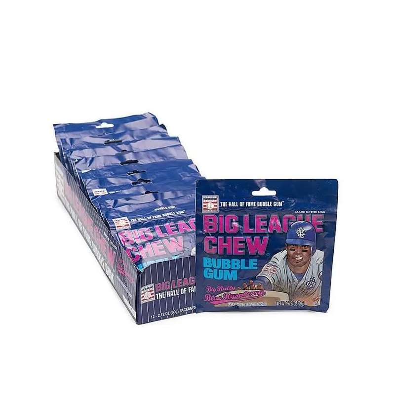 Big League Chew Blue Raspberry 12 ct.