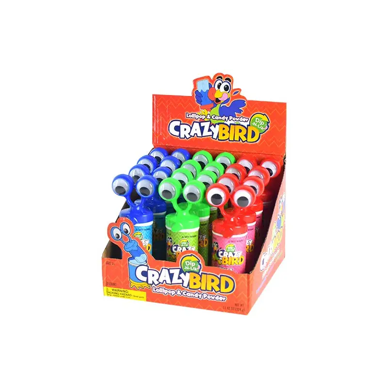 Crazy Bird Dip-N-Lik 12 ct.