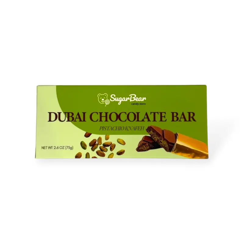 Dubai Chocolate Bar (Pistachio Knafeh)