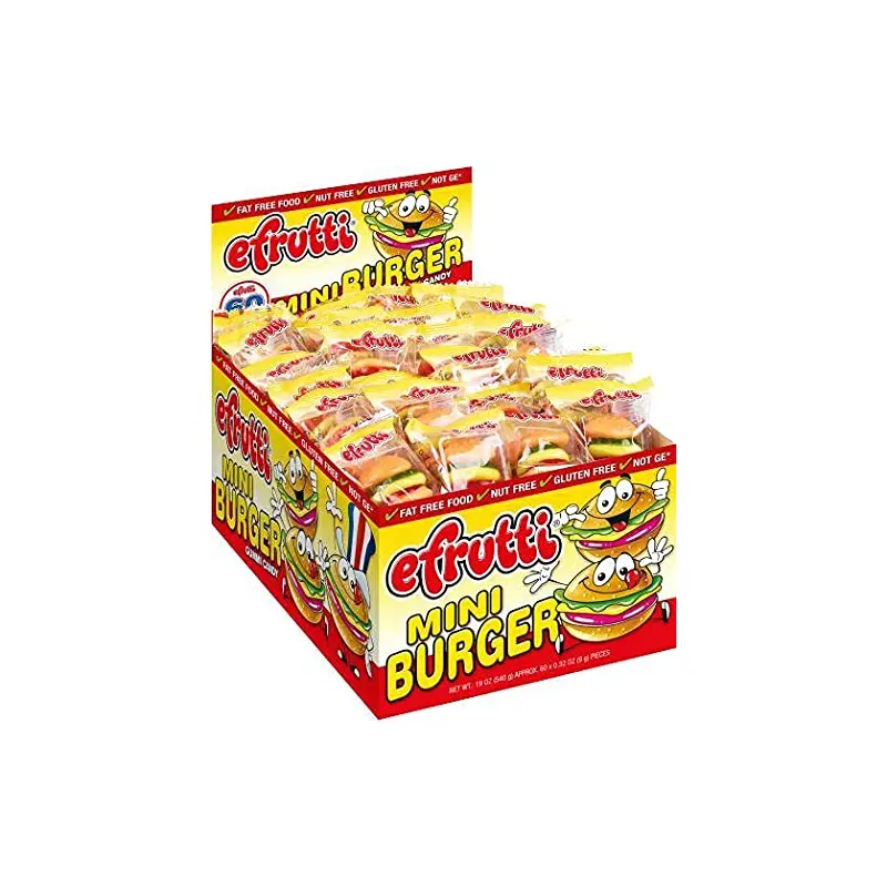 Efrutti Gummy Burgers 60 ct.