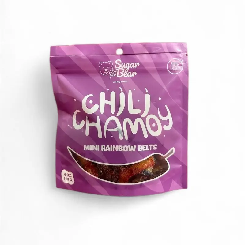 Chili Chamoy Mini Rainbow Belts 4oz Pack