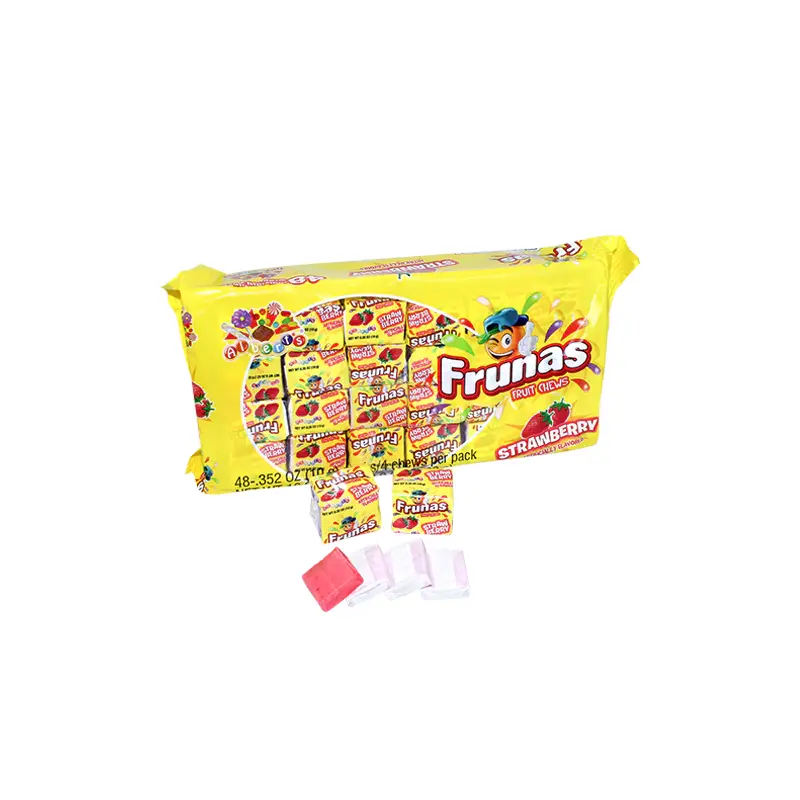 Frunas Fruit Chews Strawberry 48 ct.