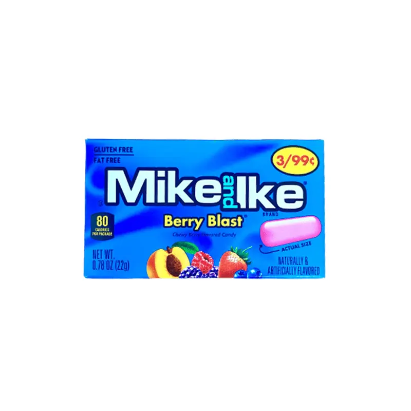 Mike and Ike Berry Blast 0.78 oz. Box 24 ct.