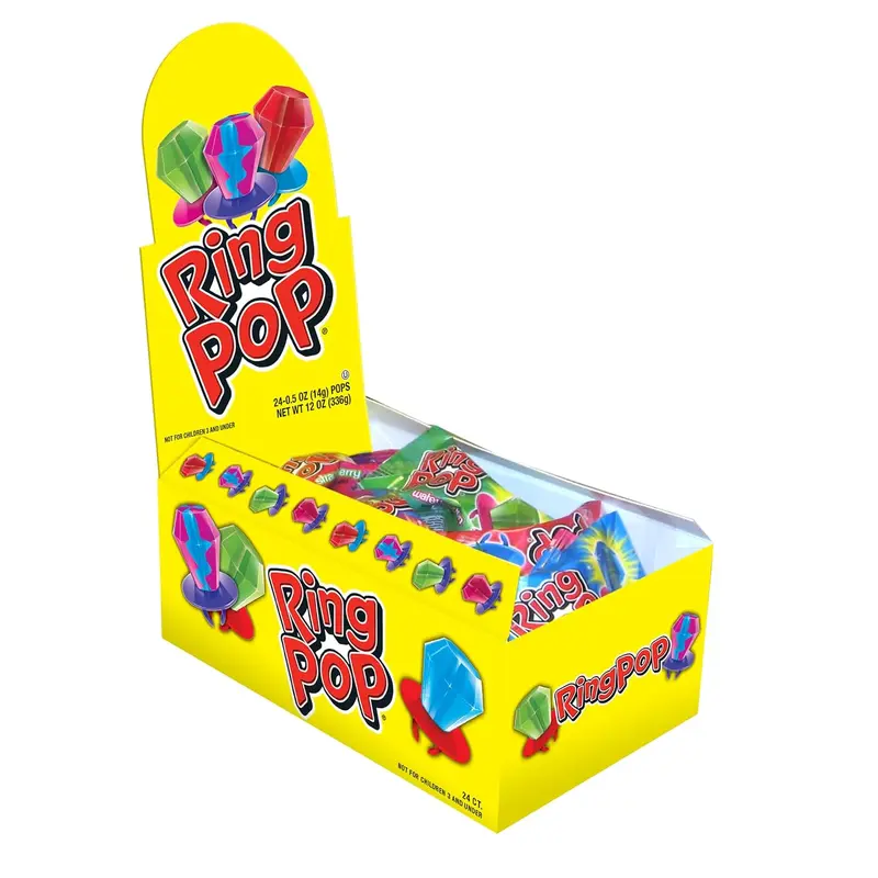 Ring Pop Assorted 24 ct.