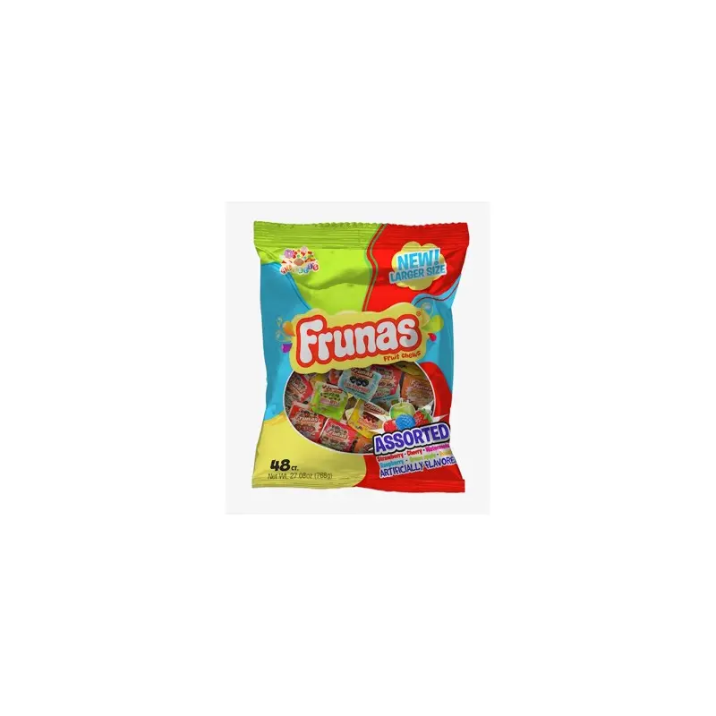 Frunas Fruit Chews Assorted 48 ct