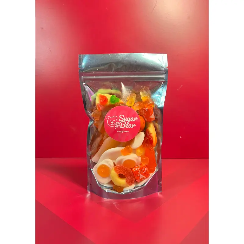 Monochrome Orange Candy Mix: A Citrusy Symphony of Sweetness