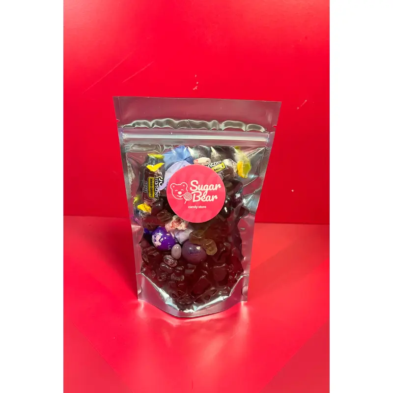 Purple Candy Mix: A Royal Symphony of Sweetness