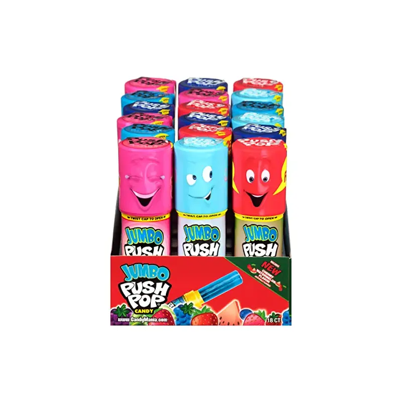 Push Pop Jumbo 18 ct.