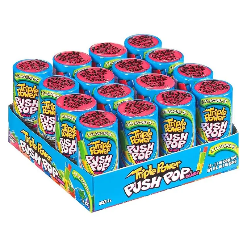 Push Pops Triple Power 16 ct.