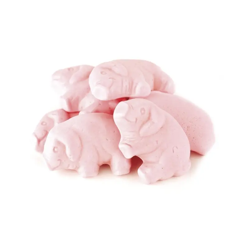 Raspberry Gummy Pigs