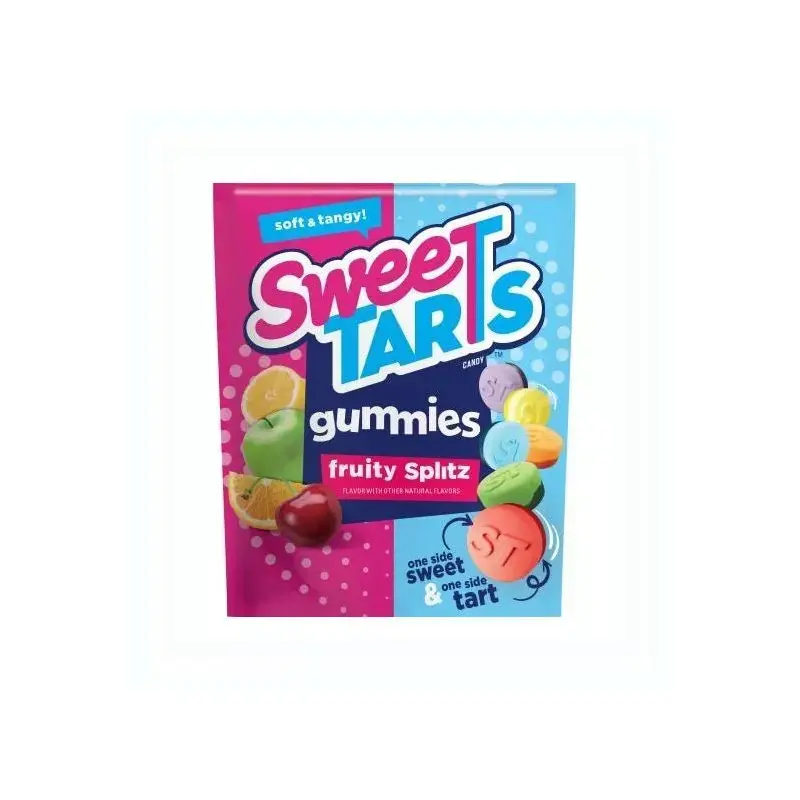 Sweetarts Gummies Fruity Splitz - 5oz 12 ct.