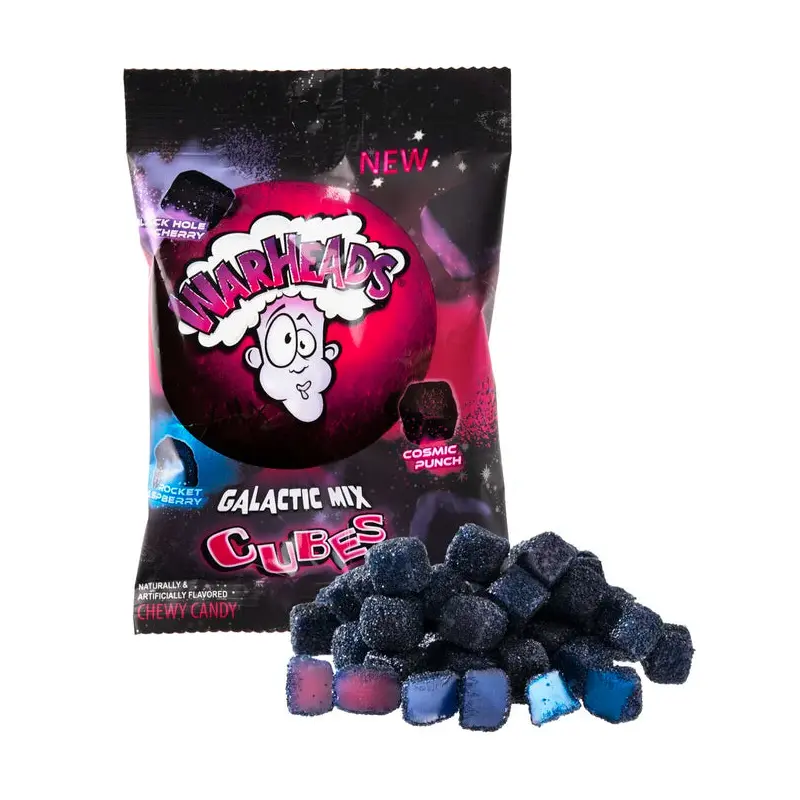 Warheads Galactic Cubes 4.5 oz