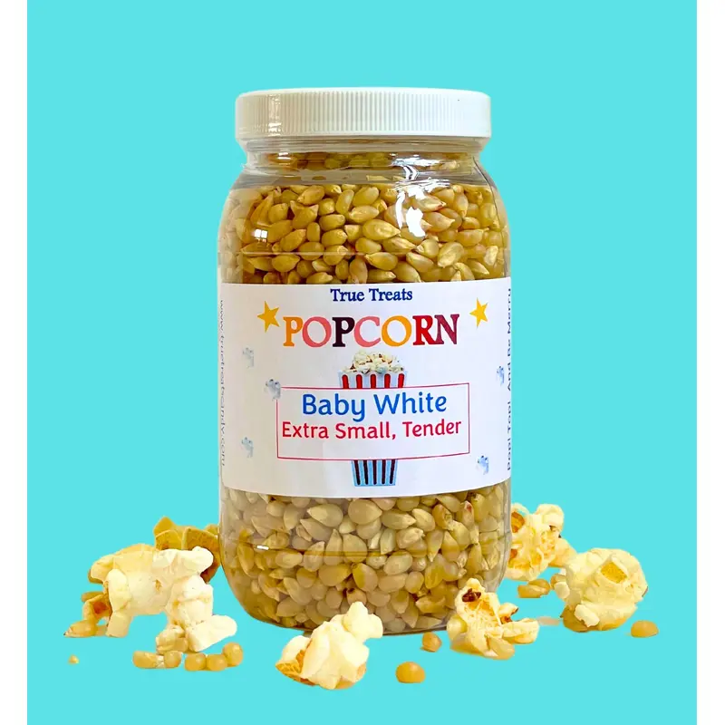 Baby White Popcorn Kernels