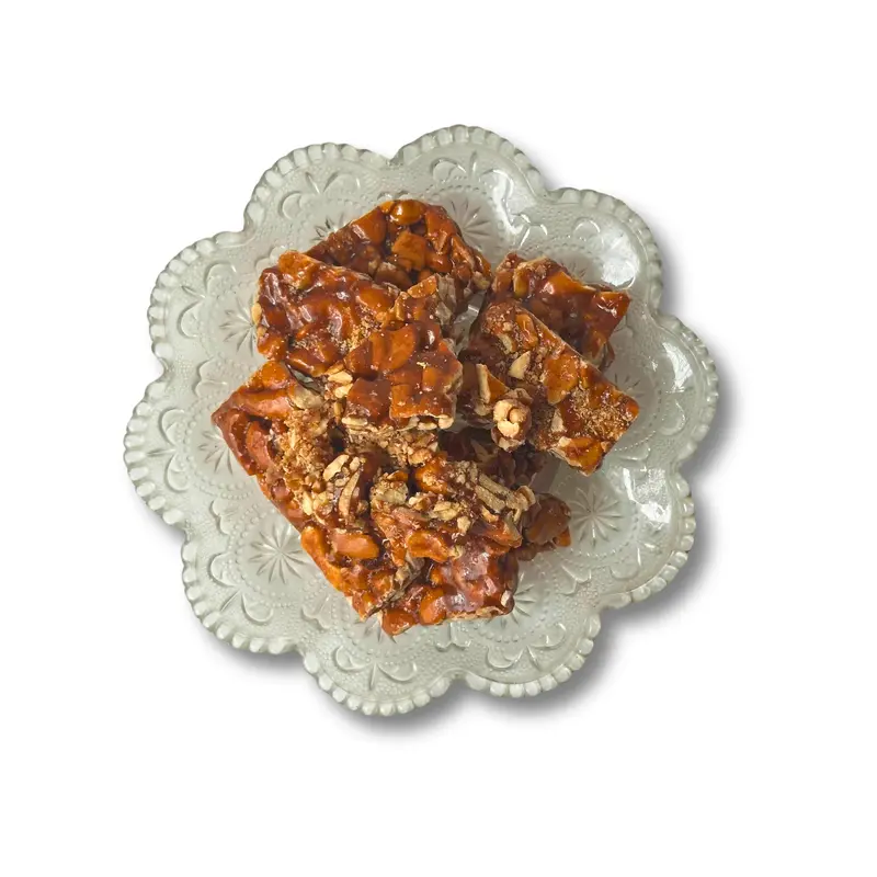 Honey Cashew Brittle