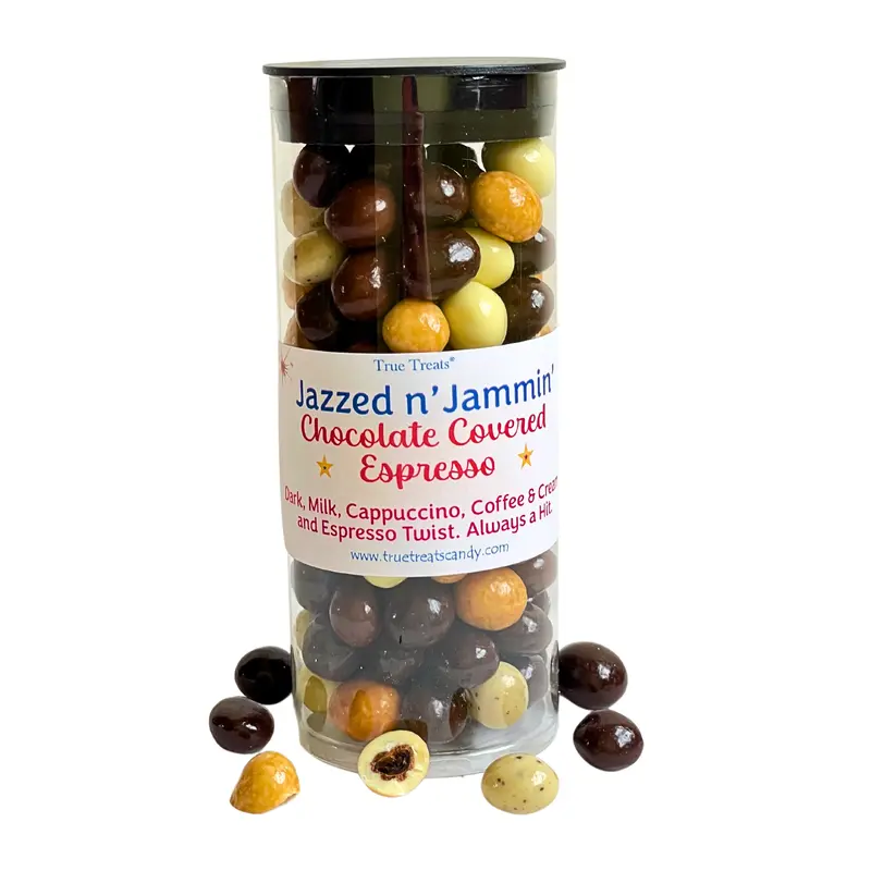 Jazzed n' Jammin' Chocolate Covered Espresso Beans Capsule