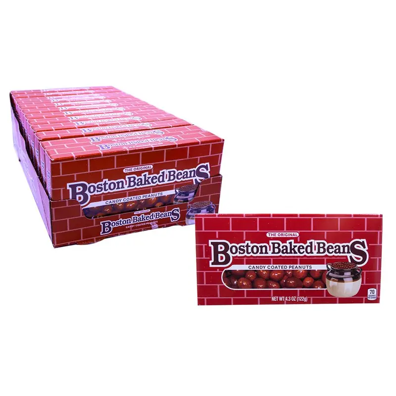 Boston Baked Beans 4.3oz Theater Box or 12 Count Case