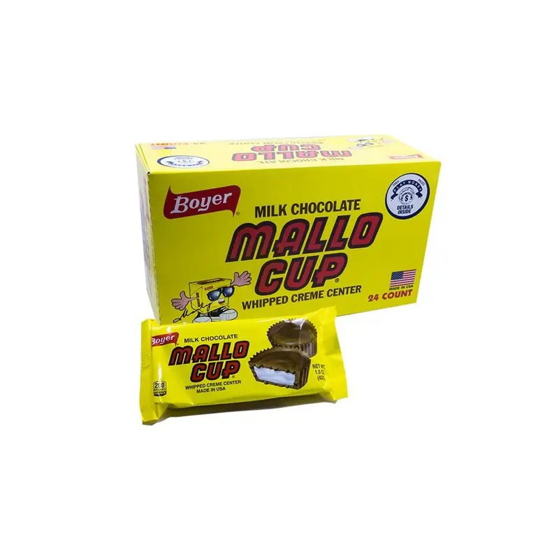 Boyer Mallo Cup 1.5oz Piece or 24 Count Box