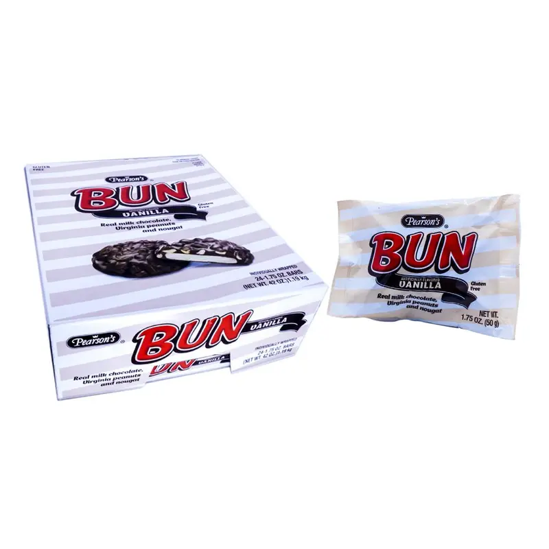 Bun Bar Vanilla 1.75oz Bar or 24 Count Box