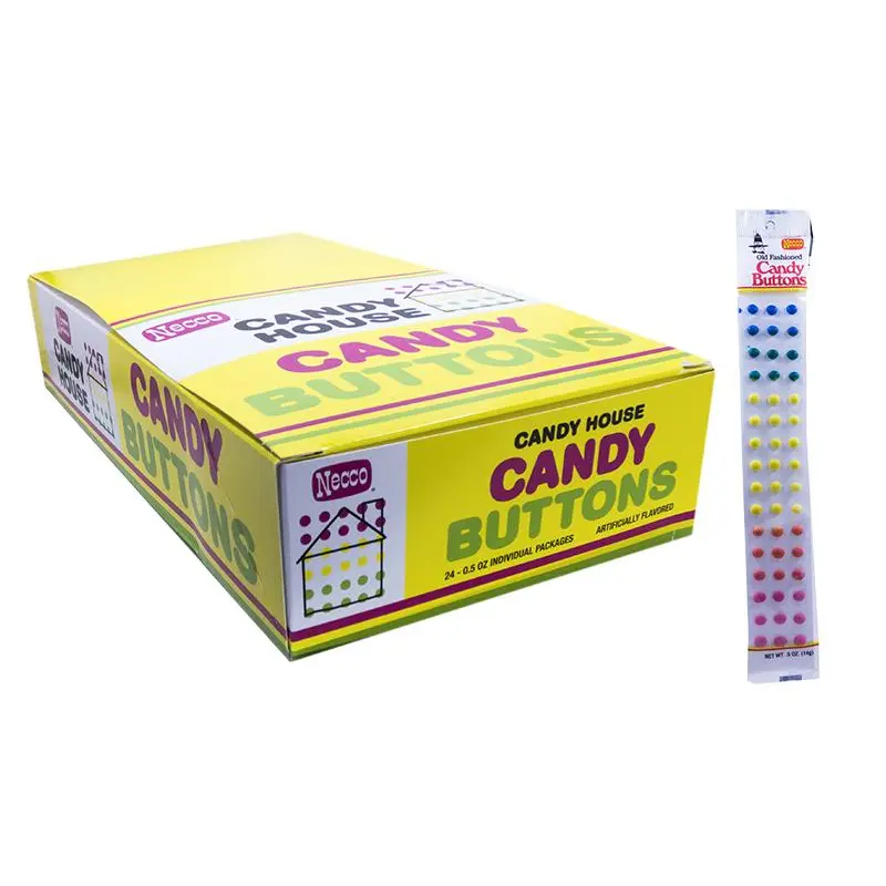 Candy Button .25oz Long Strip 2 Pack or 24 Count Box