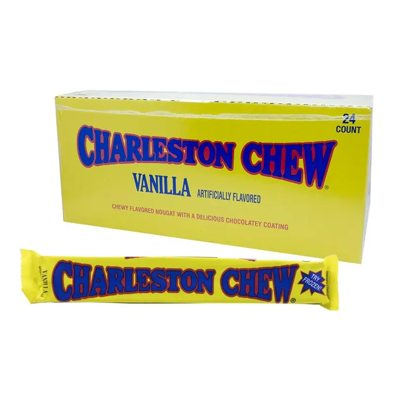 Charleston Chew Vanilla 1.875oz Bar or 24 Count Box