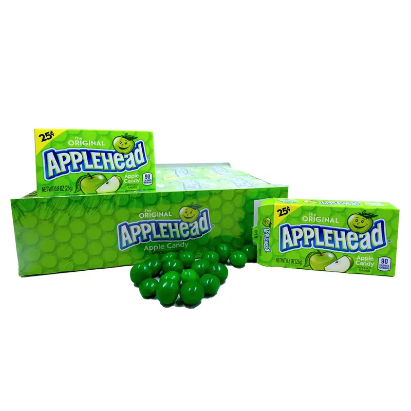 DISCONTINUED ITEM - Appleheads .8oz Box or 24 Count Pack
