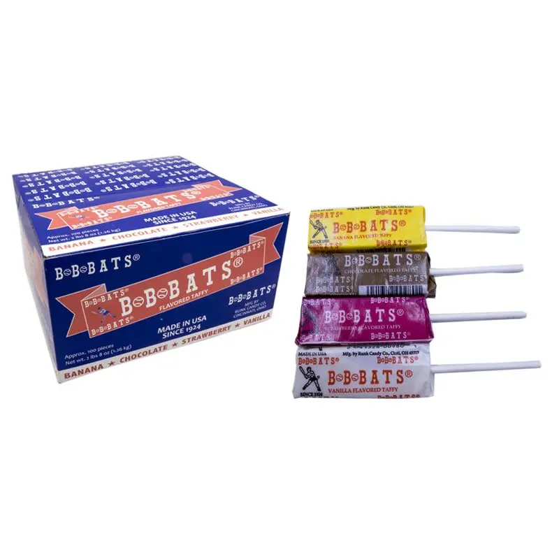 DISCONTINUED ITEM - BB Bat 100 Count Assorted Flavors