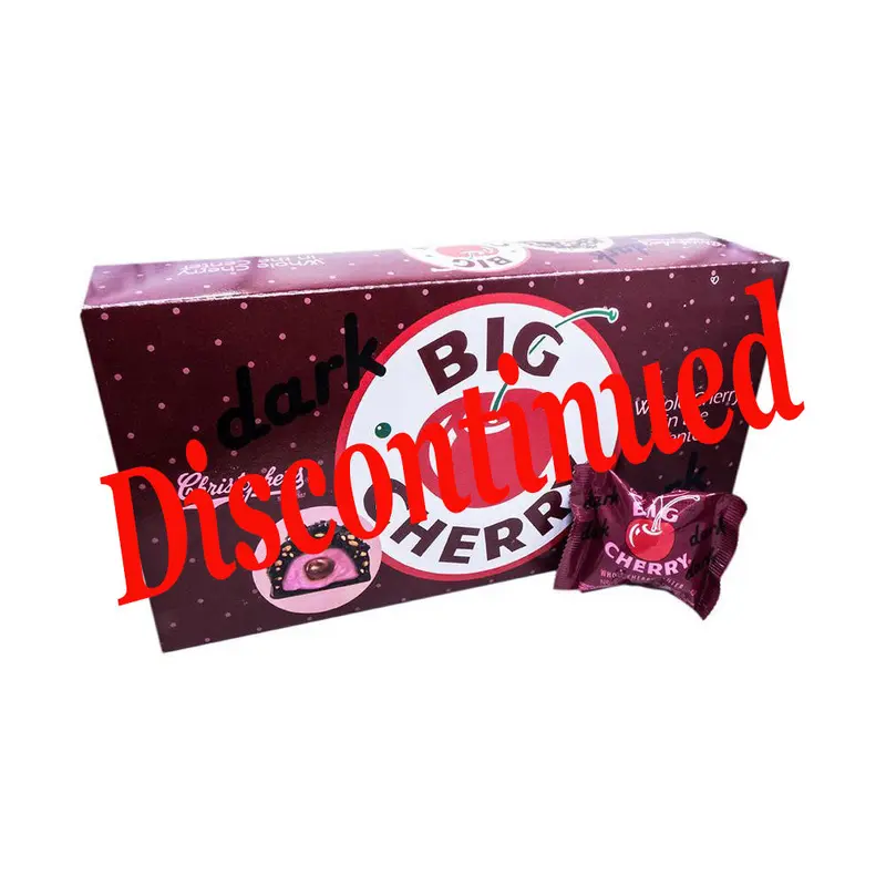 DISCONTINUED ITEM - Big Cherry Dark Chocolate 1.75oz Bar or 24 Count Box
