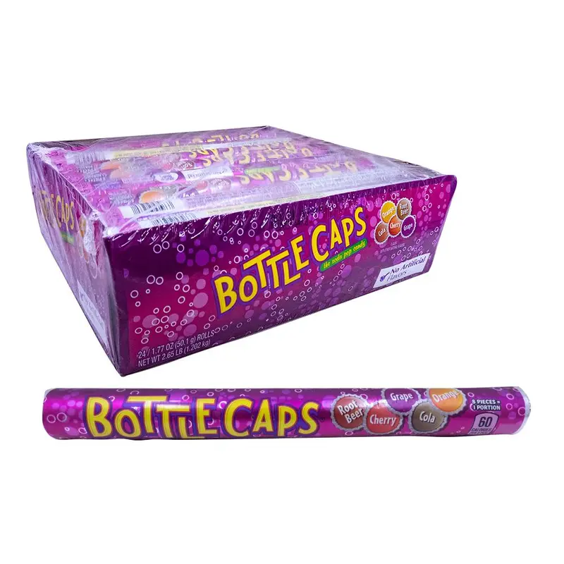 DISCONTINUED ITEM - Bottle Caps 1.77oz Roll or 24 Count Box