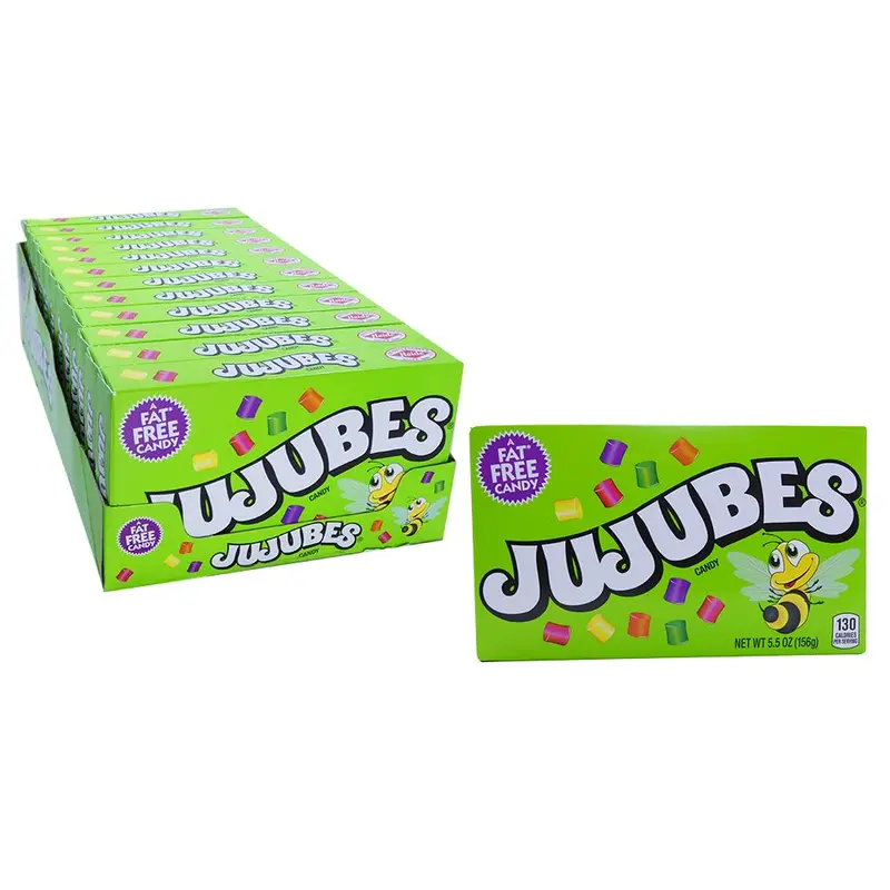 DISCONTINUED ITEM - Jujubes 5.5oz Theater Box or 12 Count Case