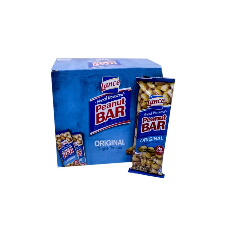 DISCONTINUED ITEM - Lance Peanut Bar 2.2oz Bar or 21 Count Box
