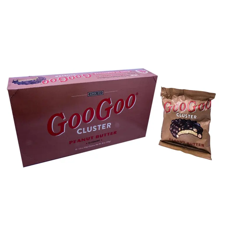Goo Goo Cluster Peanut Butter 1.5oz Candy Bar or 12 Count Box