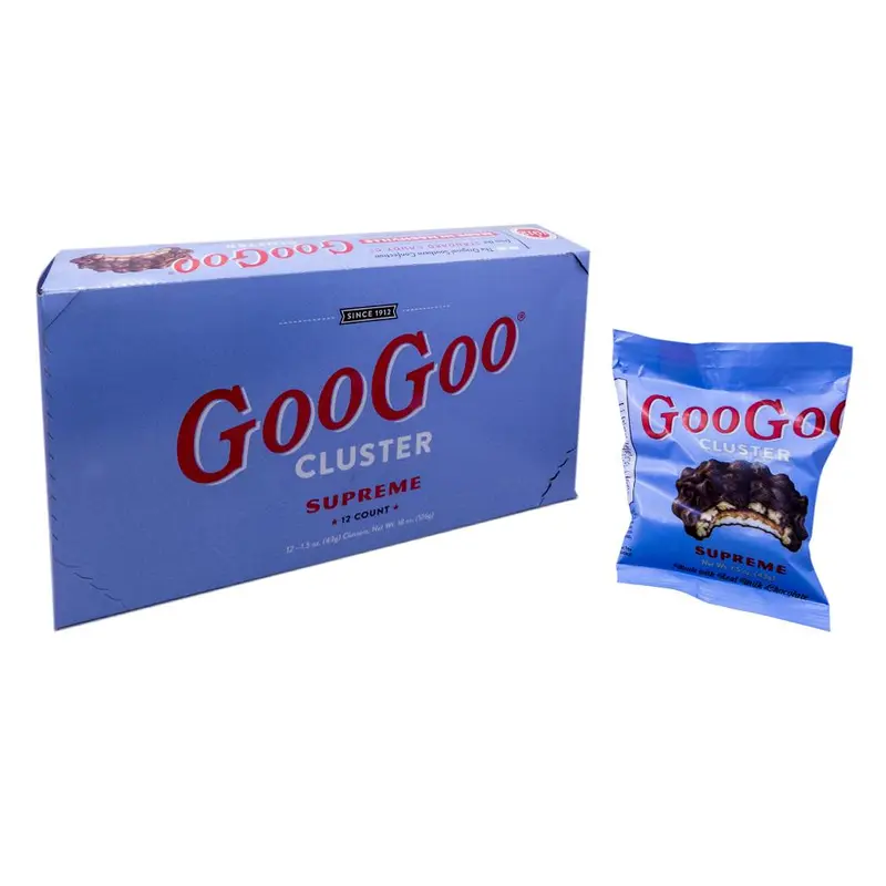 Goo Goo Cluster Pecan 1.5oz Candy Bar or 12 Count Box