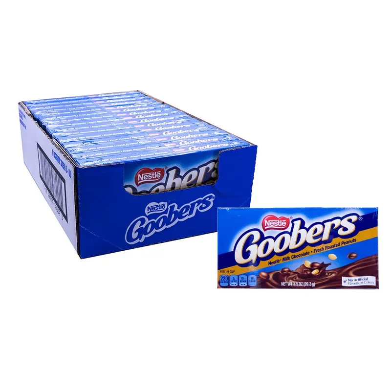 Goobers 3.5oz Theater Box or 15 Count Case