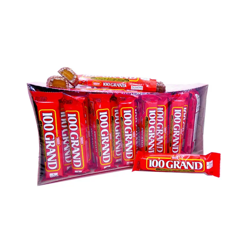 100 Grand 1.5oz Candy Bar or 36 Count Box