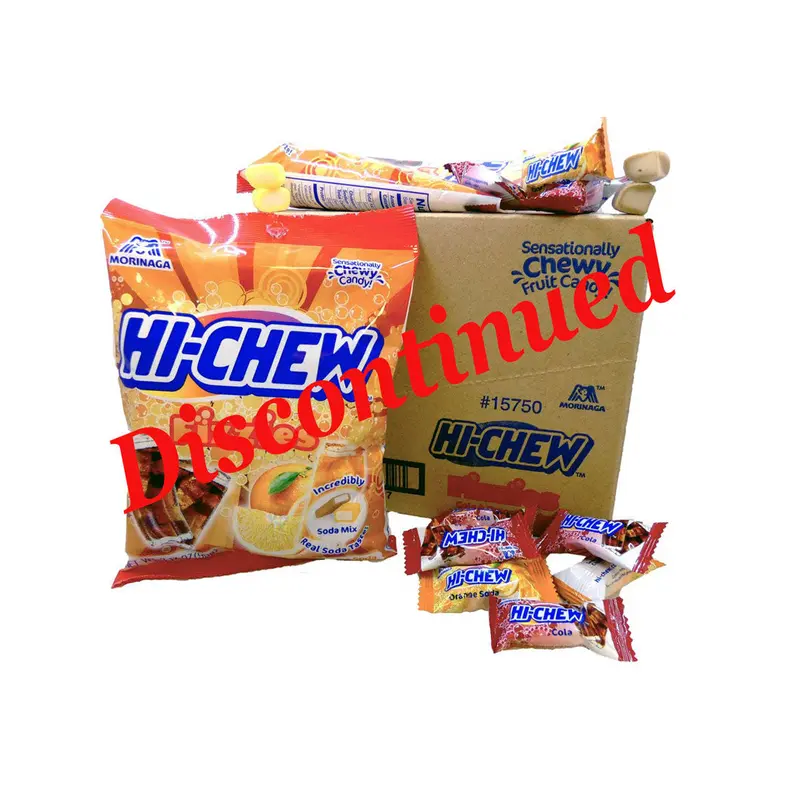 DISCONTINUED ITEM - Hi-Chew 3.53oz Bag Fizzies 6 Count Box