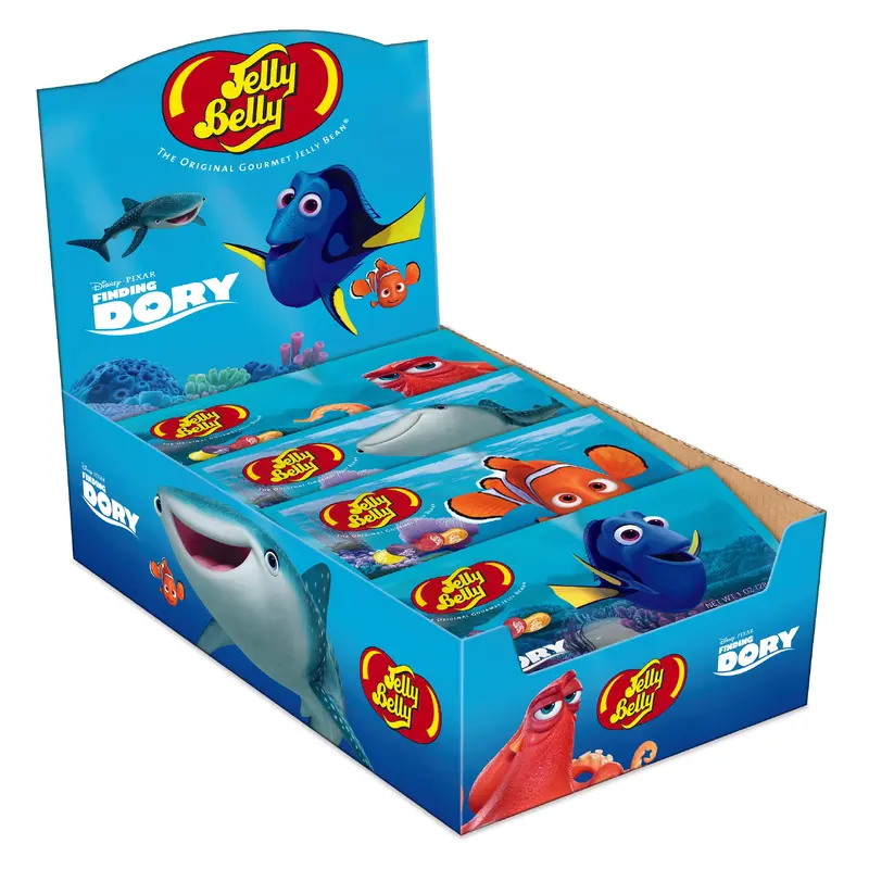 DISCONTINUED ITEM - Jelly Belly Finding Dory 1oz Bag or 24 Count Box