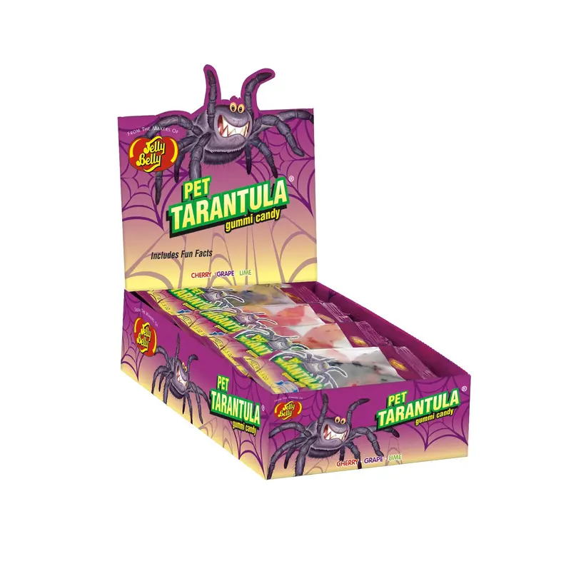 DISCONTINUED ITEM - Jelly Belly Gummi Tarantula 1.5oz Tarantula or 24 Count Box