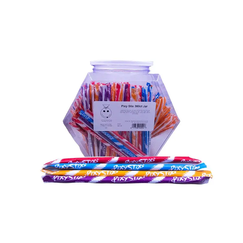 DISCONTINUED ITEM - Pixy Sticks Assorted 360 Count Jar
