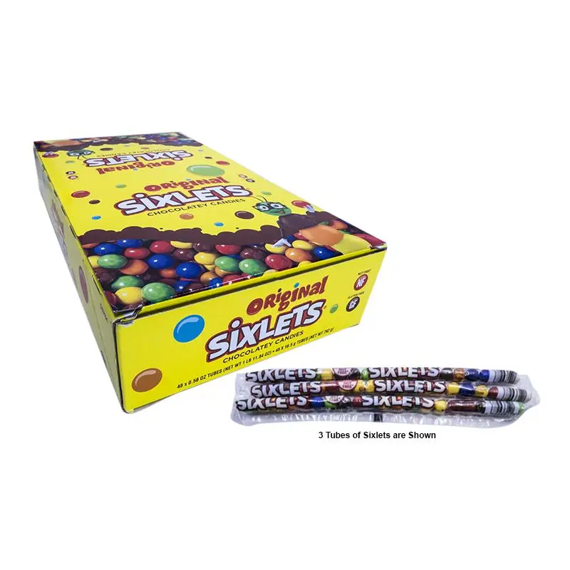 DISCONTINUED ITEM - Sixlets .58oz Piece or 48 Count Box