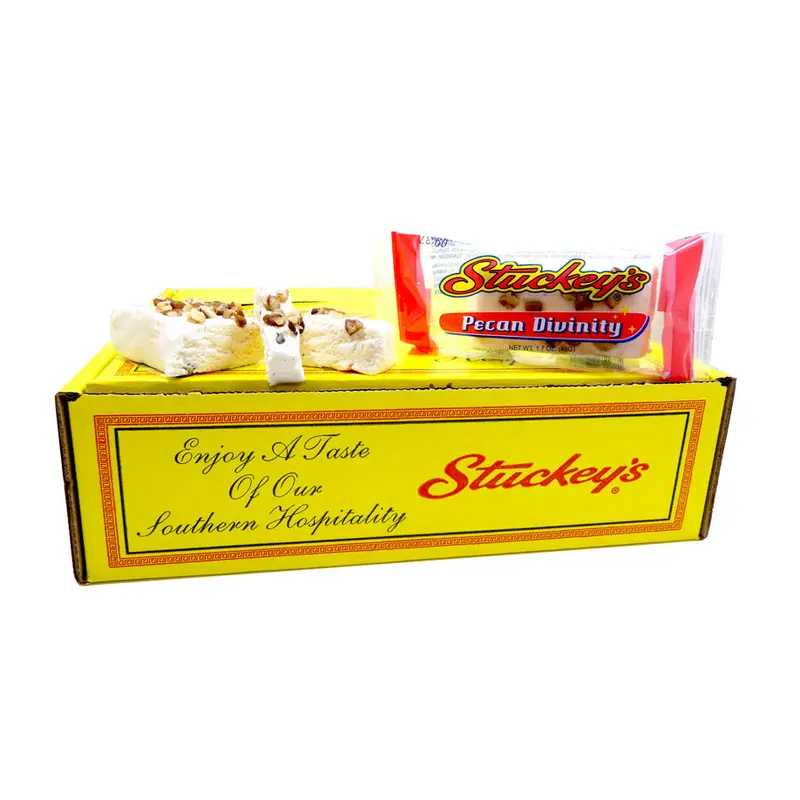 DISCONTINUED ITEM - Stuckey's Pecan Divinity 1.7oz Bar or 24 Count Box
