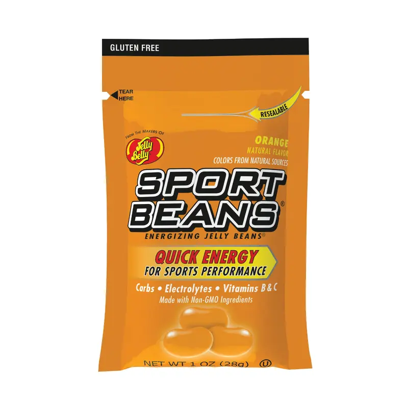 Jelly Belly Sport Beans Orange 1oz Bag or 24 Count Box