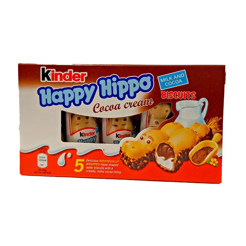 Kinder Happy Hippo Cocoa Cream 5 Pack Box