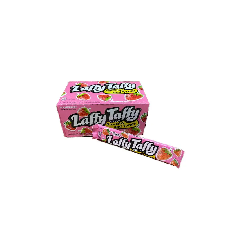 Laffy Taffy Strawberry 1.5oz Bar or 24 Count Box